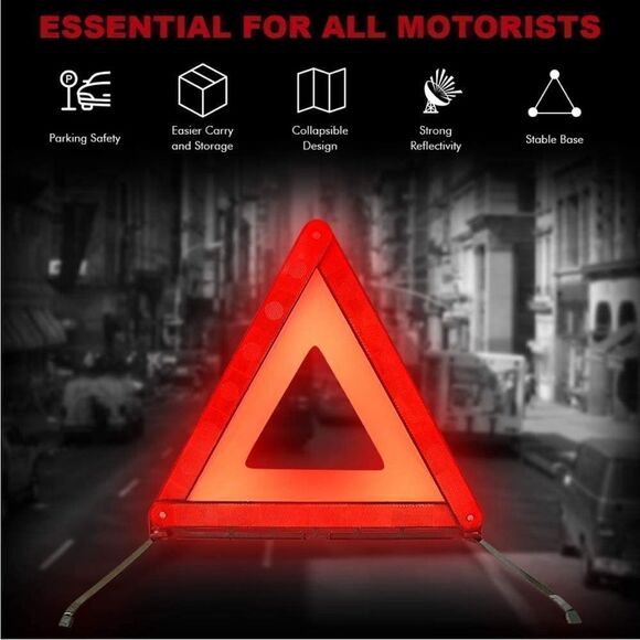 Reflective Safety Triangles  - Picture 5 of 7